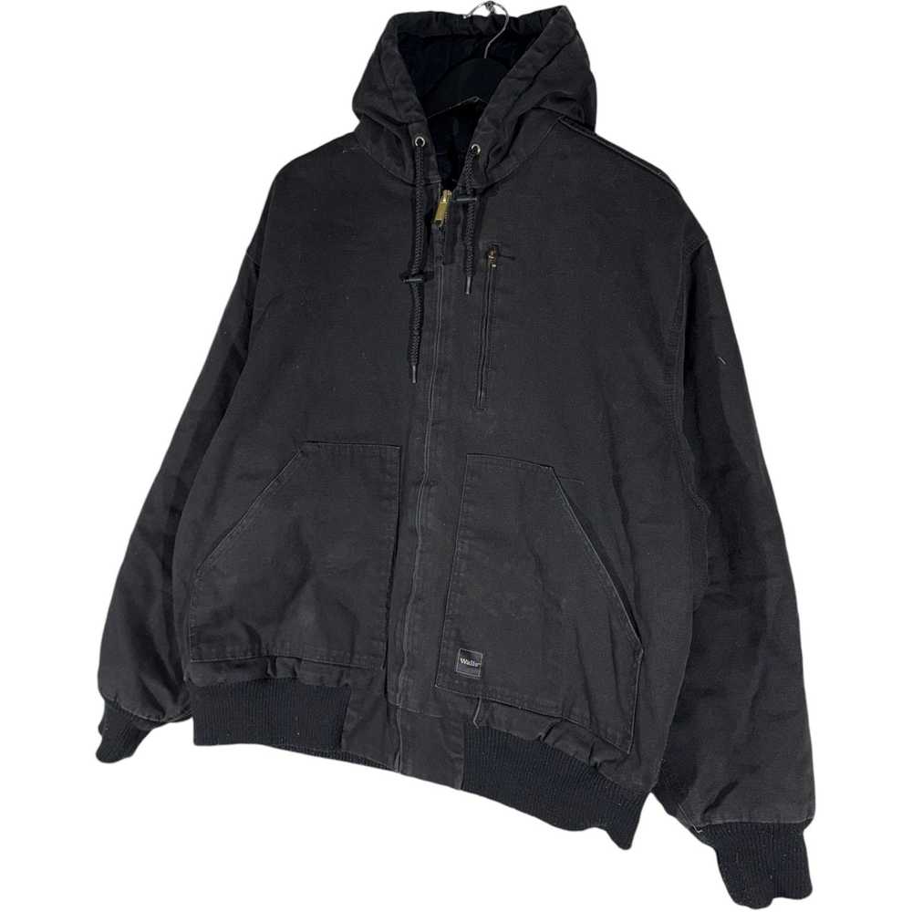 Walls Vintage Walls Denim Hooded Workwear Jacket - image 3