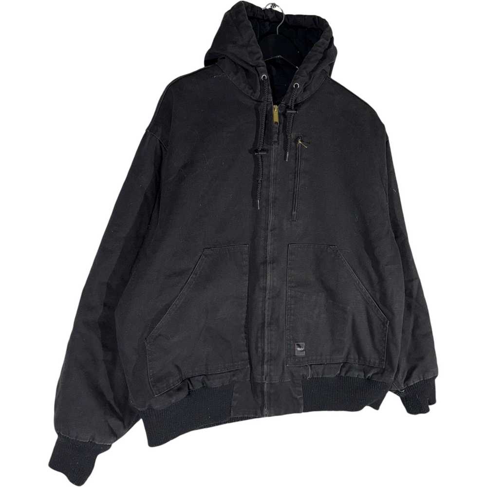 Walls Vintage Walls Denim Hooded Workwear Jacket - image 4