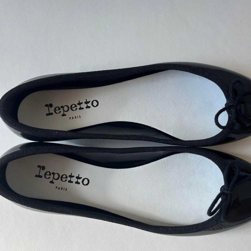 【Like New】Repetto Sandrillon Baby 36 Black Rain S… - image 3