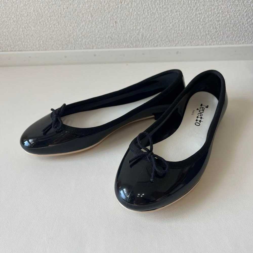 【Like New】Repetto Sandrillon Baby 36 Black Rain S… - image 6