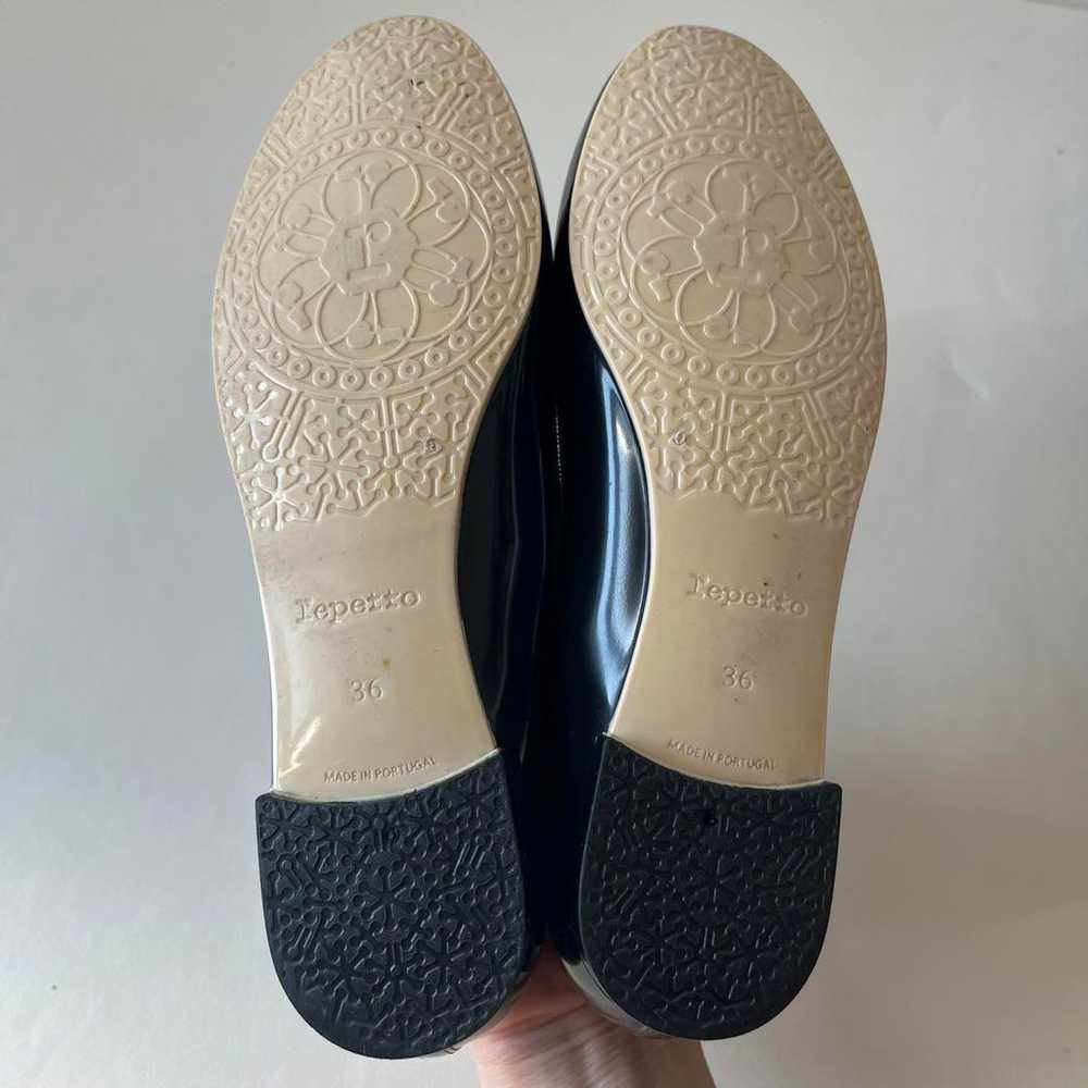 【Like New】Repetto Sandrillon Baby 36 Black Rain S… - image 7