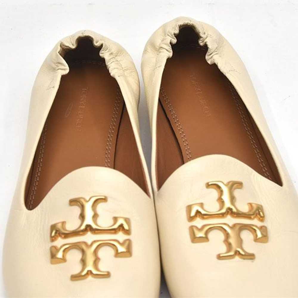 Almost new ❤️ Tory Burch logo slip-on flat shoes … - image 3