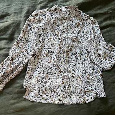 Ann Taylor Floral Blouse