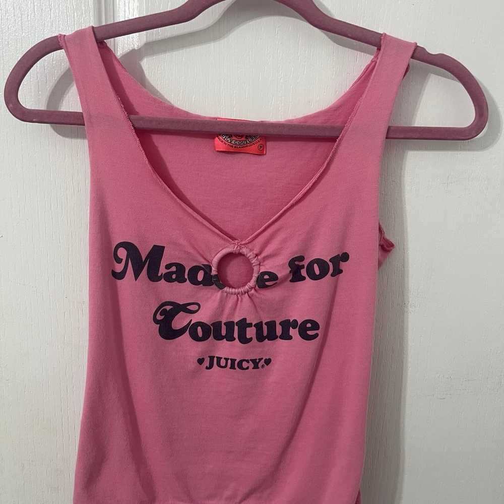 Vintage juicy couture pink shirt - image 1