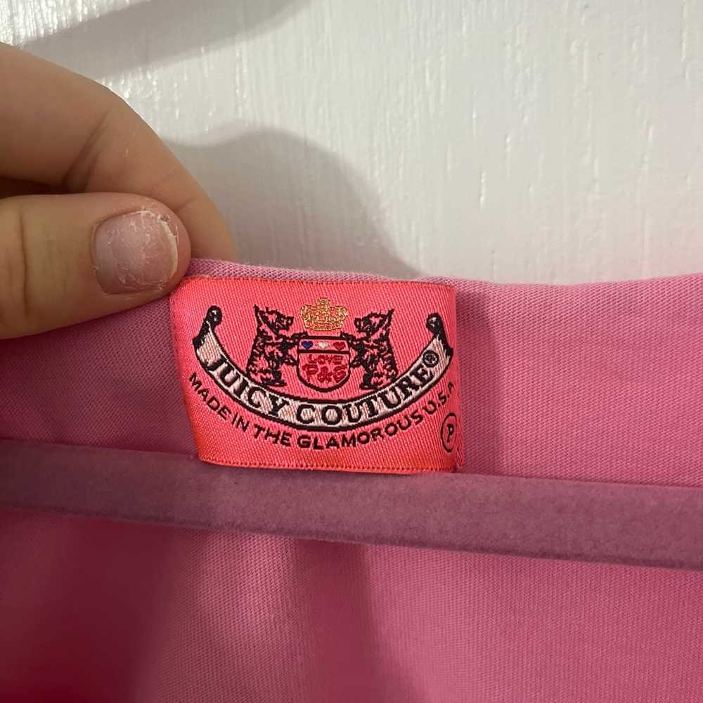 Vintage juicy couture pink shirt - image 2