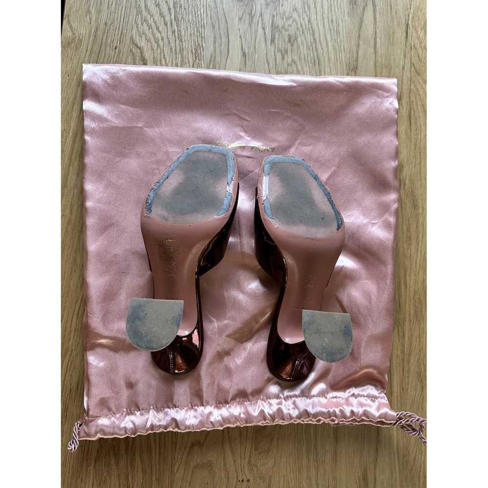 Amina Muaddi Patent leather heels - image 7