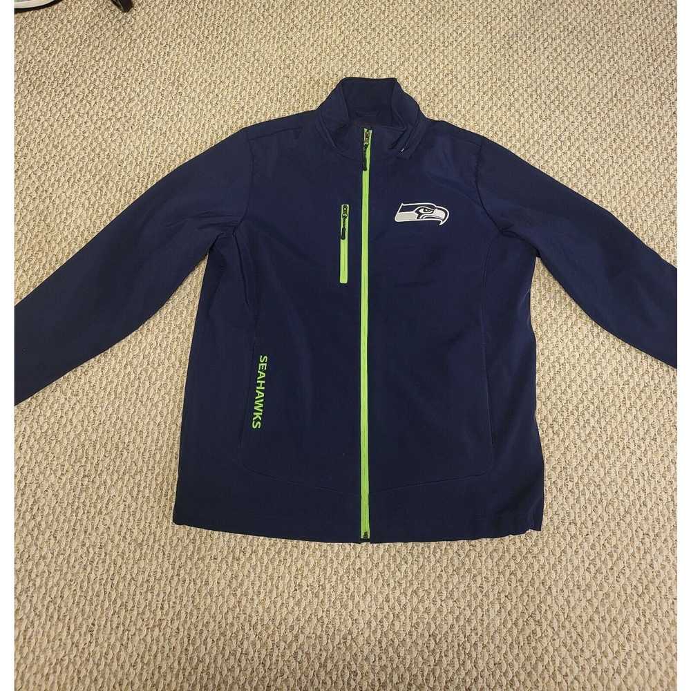 NFL NFL Seattle Seahawks Navy blue-Full Zip Mens … - image 1