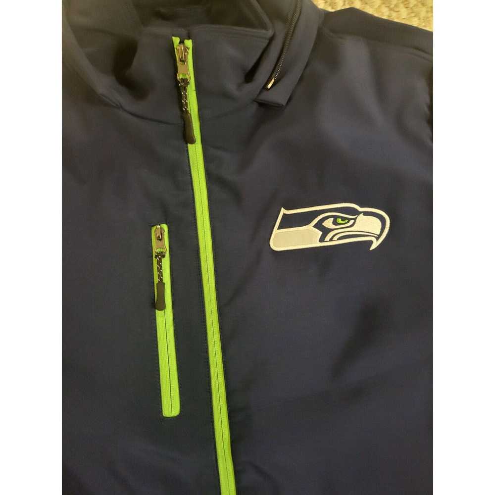 NFL NFL Seattle Seahawks Navy blue-Full Zip Mens … - image 4