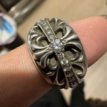 Chrome Hearts Chrome Hearts floral keeper ring wi… - image 1