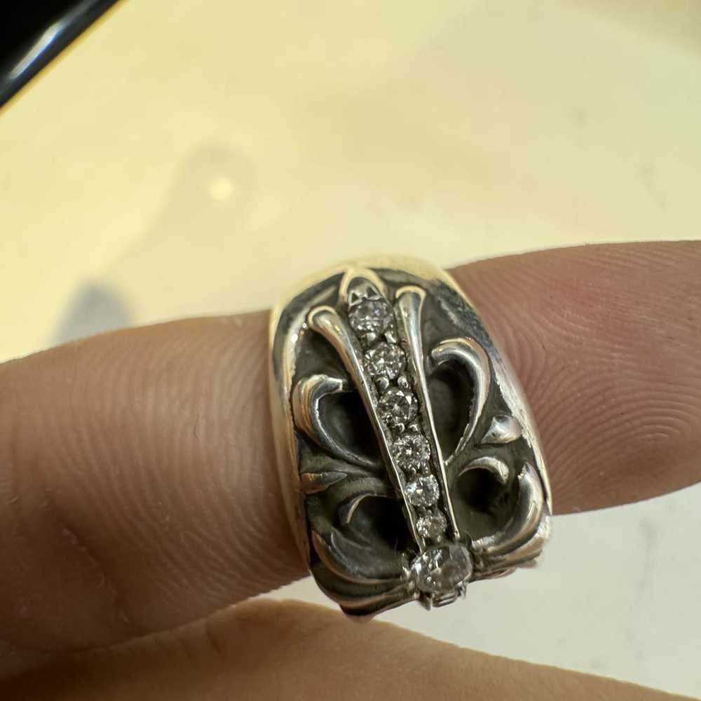 Chrome Hearts Chrome Hearts floral keeper ring wi… - image 2