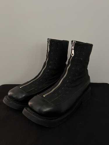 Dirk Bikkembergs SS2000 Leather Zip Boots