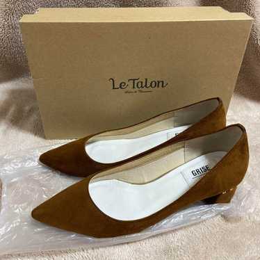 Le Talon Studded Heel Pumps 23.5cm Camel