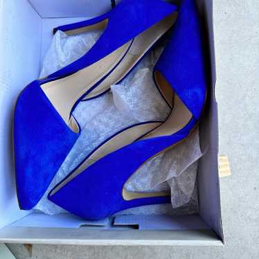 Banana Republic heels Adelia bell blue