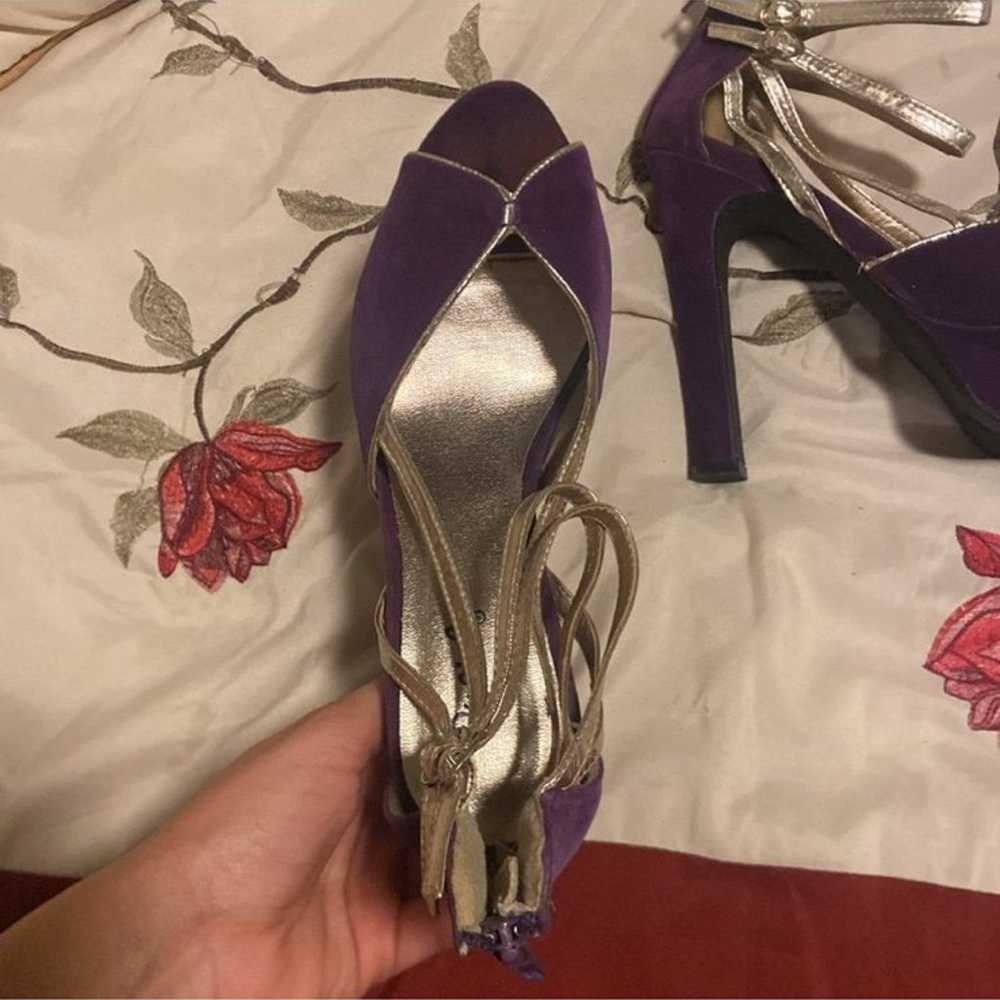 QUPID purple heels - image 3