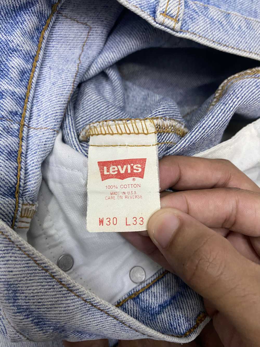 Levi's × Made In Usa × Vintage Vintage Levis 510 … - image 7