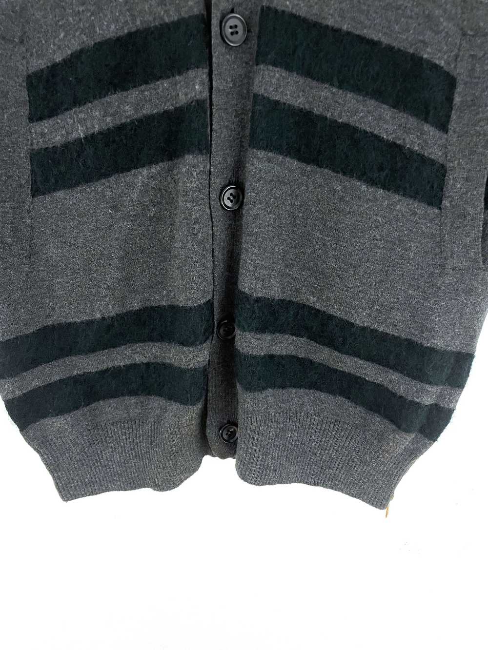 Undercover AW14 Striped Wool Cardigan - image 4