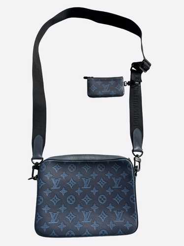 Louis Vuitton Louis Vuitton Blue Shadow Monogram D