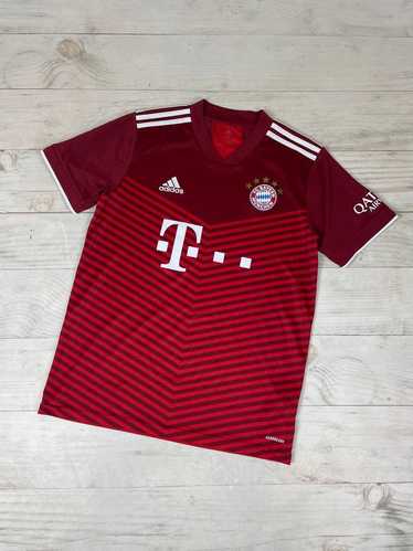 Adidas × Soccer Jersey × Vintage Adidas Bayern Mun