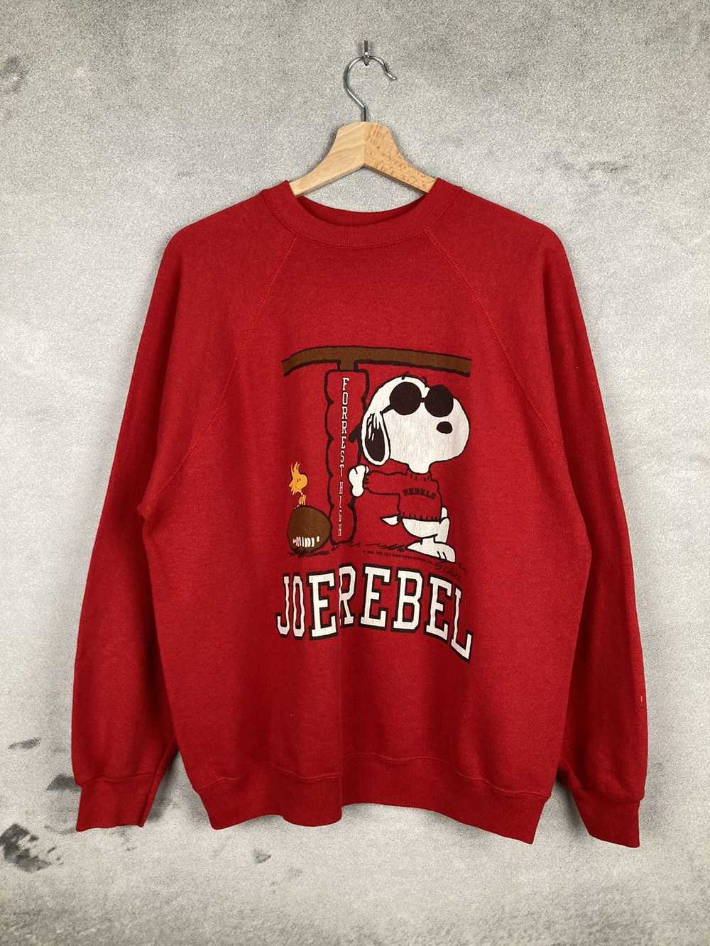 Made In Usa × Vintage RARE Vintage 70s Snoopy Joe… - image 1