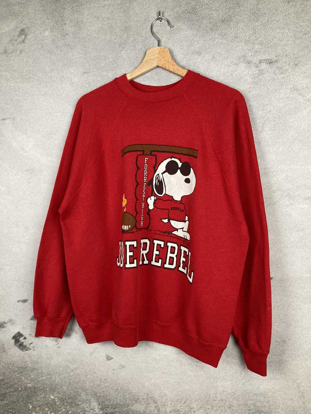 Made In Usa × Vintage RARE Vintage 70s Snoopy Joe… - image 2