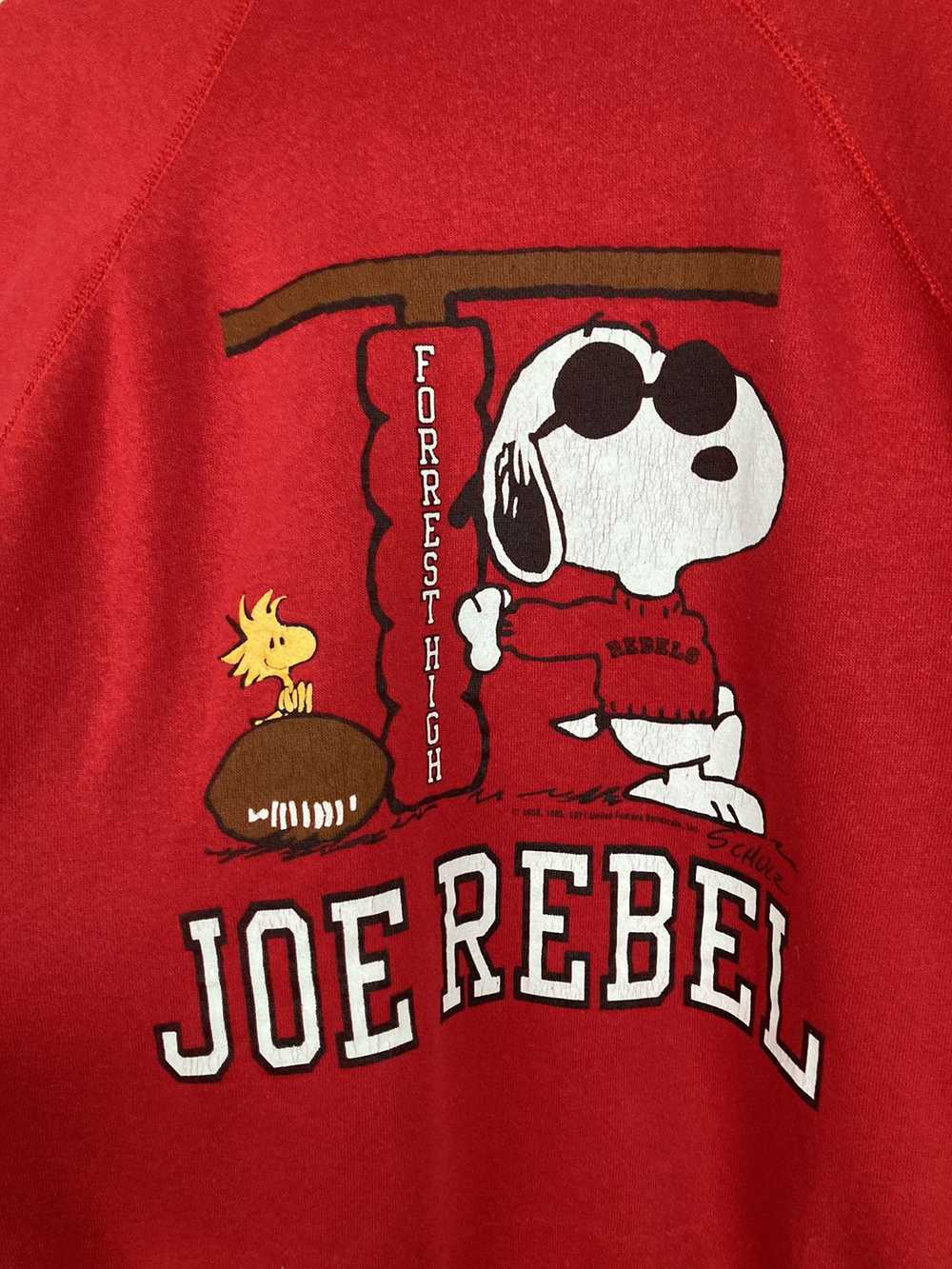 Made In Usa × Vintage RARE Vintage 70s Snoopy Joe… - image 3