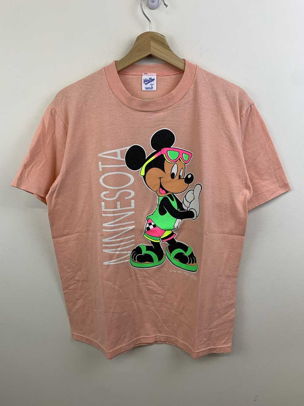 Disney × Tee × Tee Shirt Vintage 1990s Disneyland… - image 1