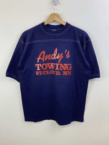 Tee × Tee Shirt Vintage 1980s Andy's Towing Single