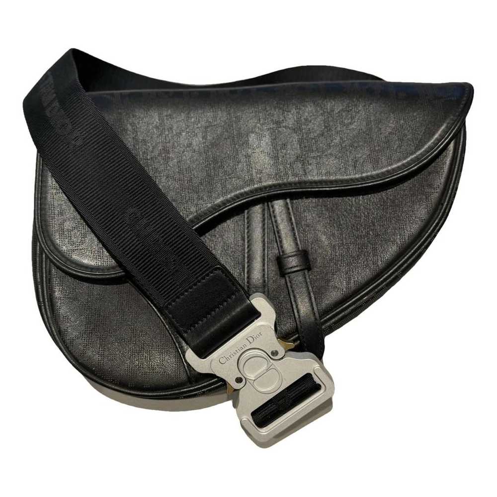 Dior Homme Saddle leather bag - image 1