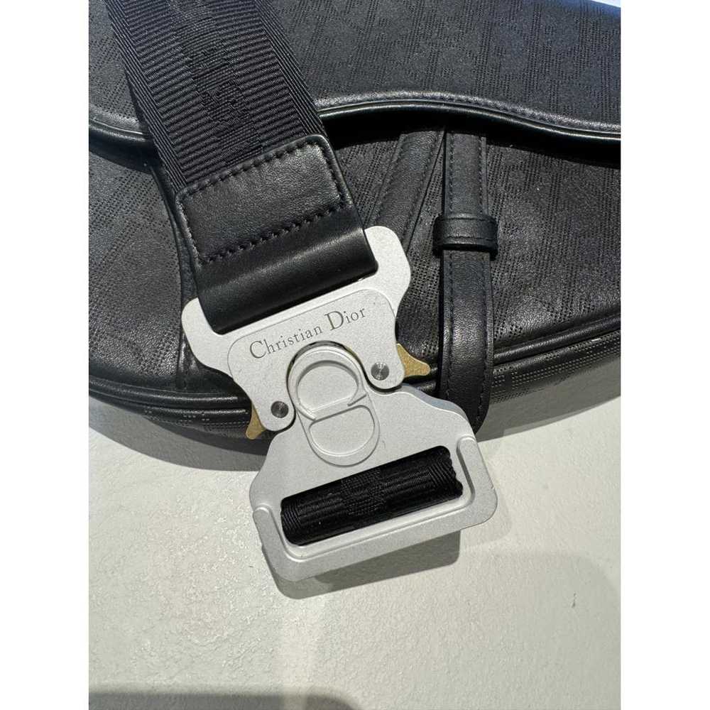 Dior Homme Saddle leather bag - image 2