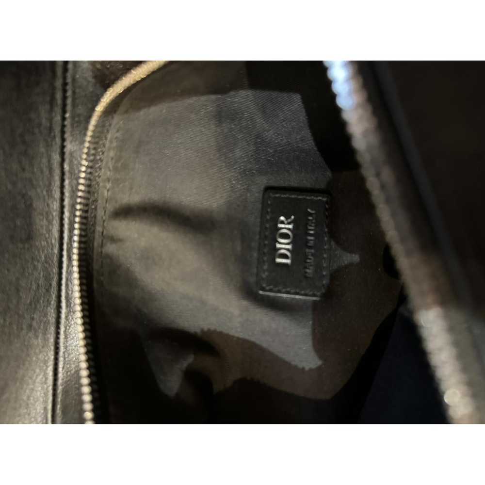 Dior Homme Saddle leather bag - image 4