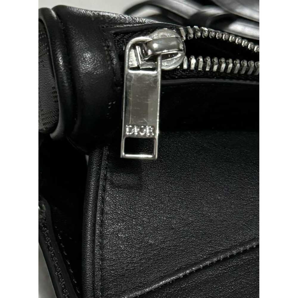 Dior Homme Saddle leather bag - image 6