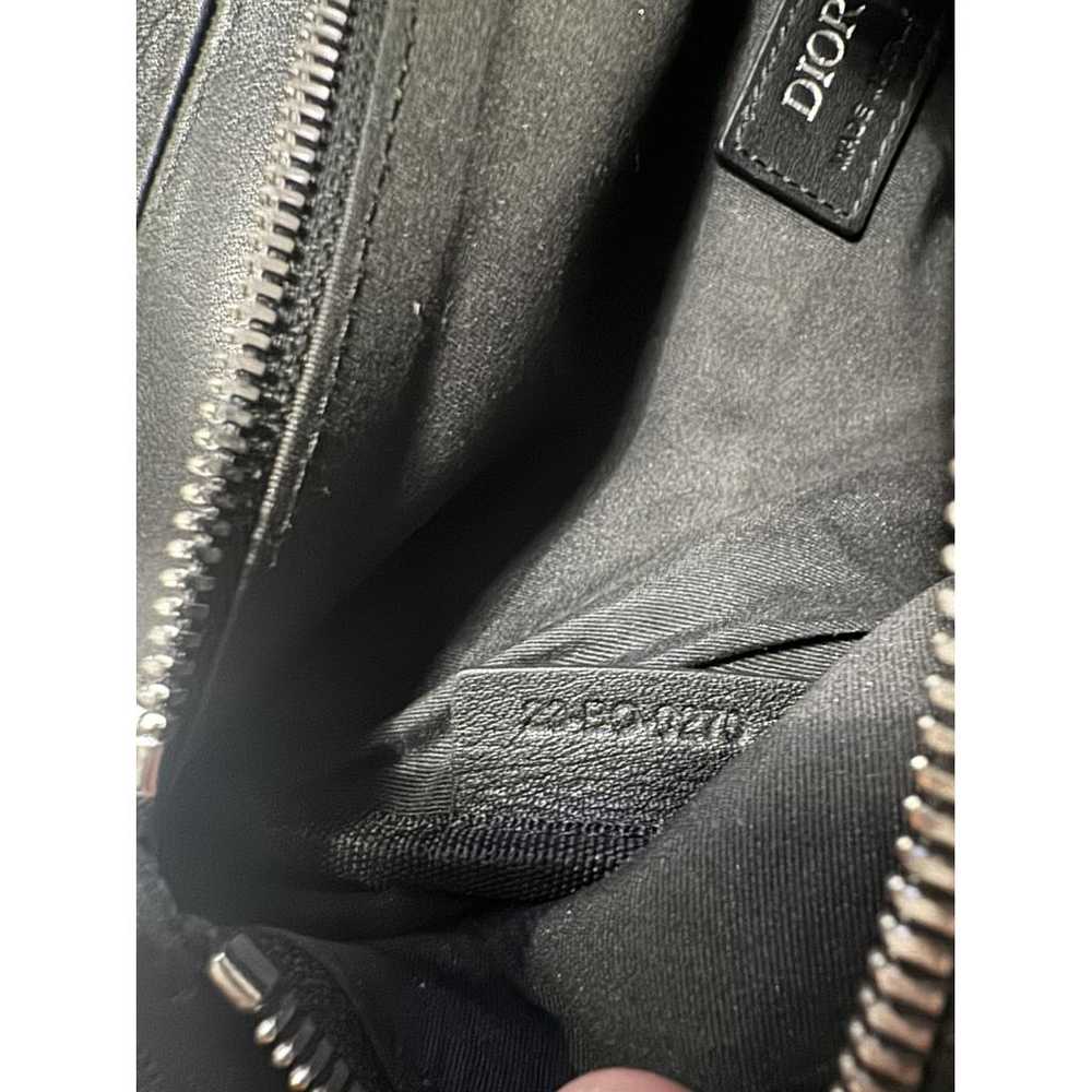 Dior Homme Saddle leather bag - image 7