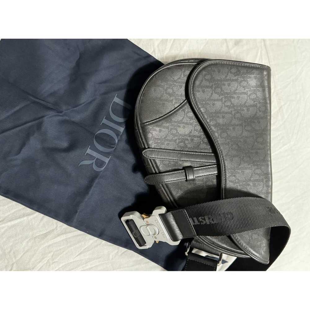 Dior Homme Saddle leather bag - image 8