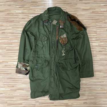 “Share spirit” double zip mods coat Share spirit trench coat - Gem
