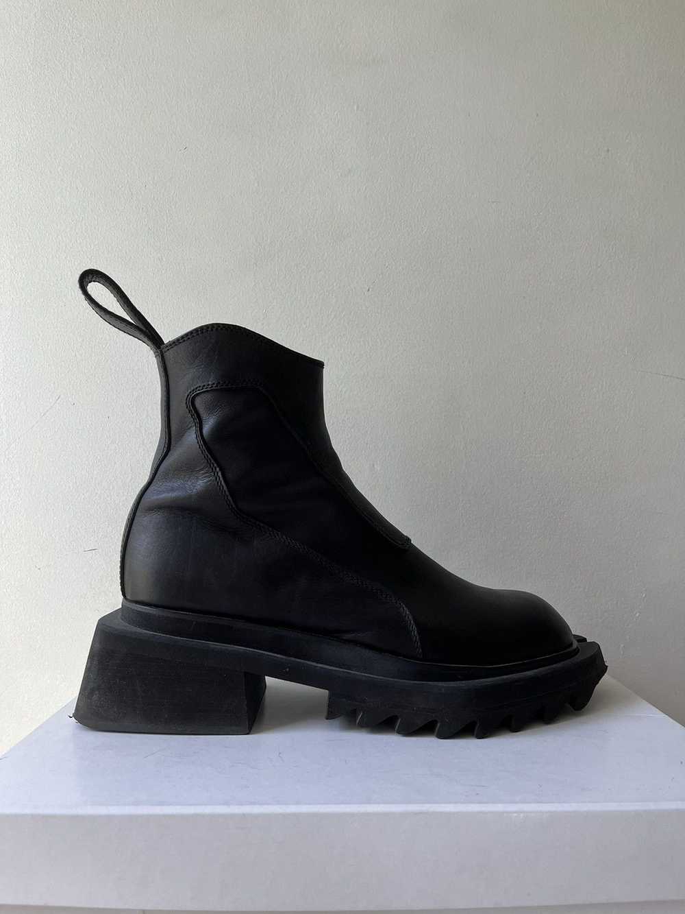 Julius JULIUS F/W22 EREBUS Leather Boots Size 4 - image 2