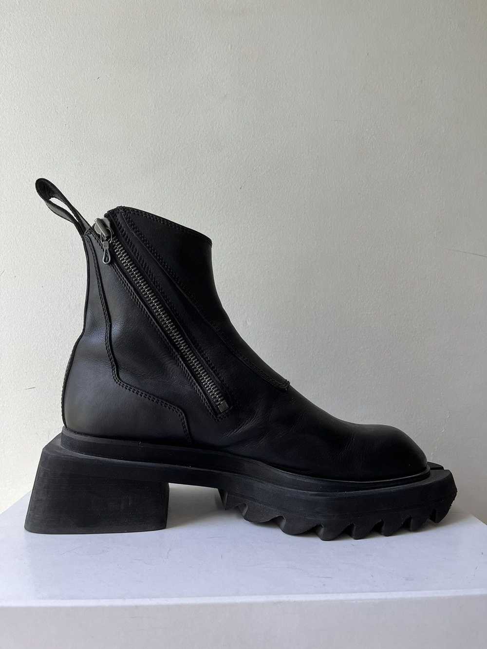 Julius JULIUS F/W22 EREBUS Leather Boots Size 4 - image 5