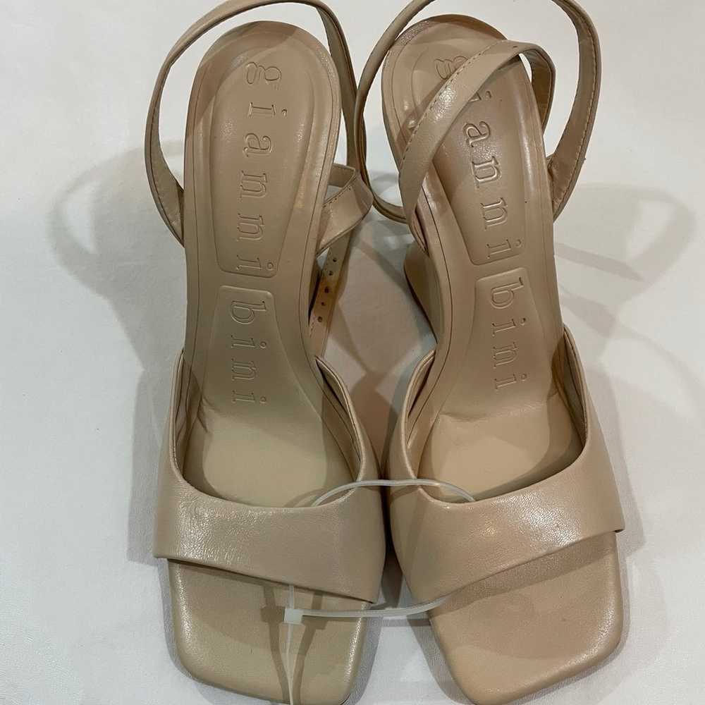 Gianni bini wedge sandals size 6.5 - image 1