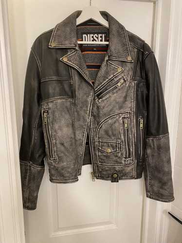 Diesel Diesel L-Conway leather jacket