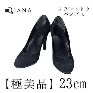 【Excellent Condition】DIANA Round Toe Pumps Black 2