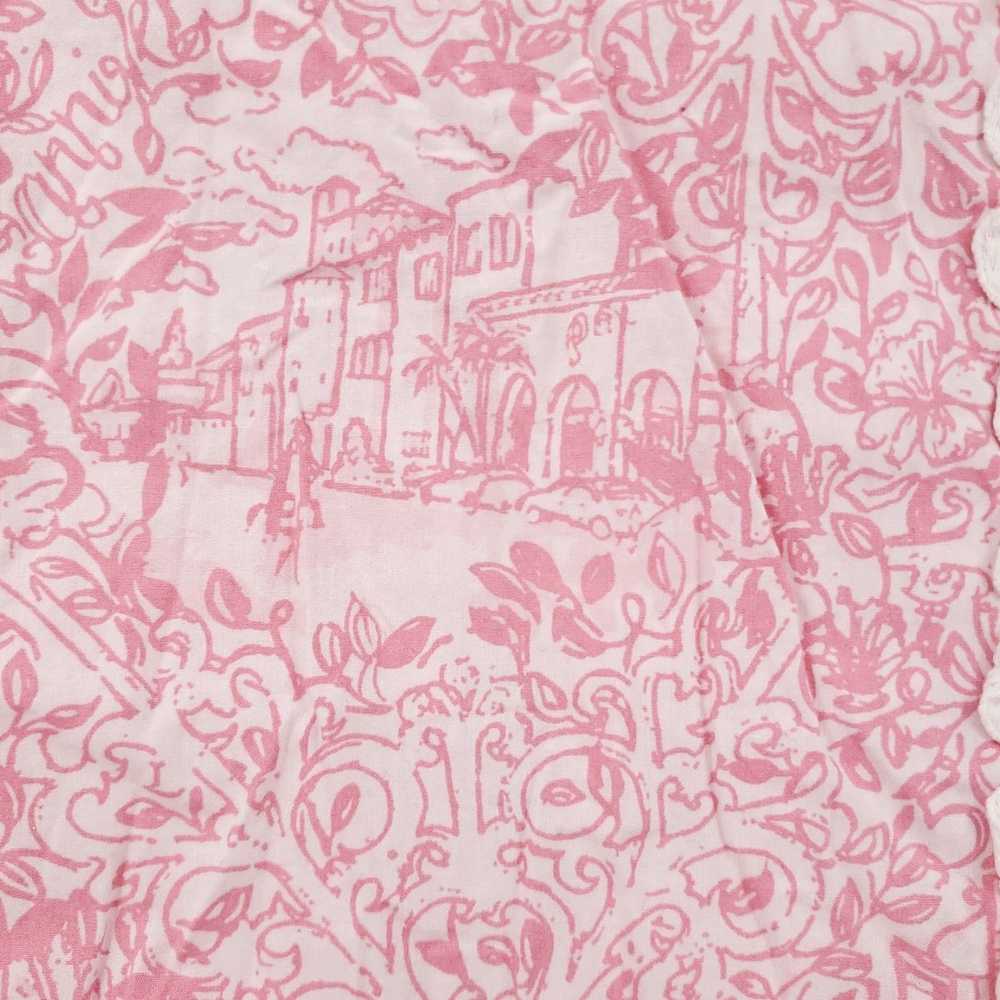 Lilly Pulitzer Pulitzer Jubilee Pink Orange Tenle… - image 5