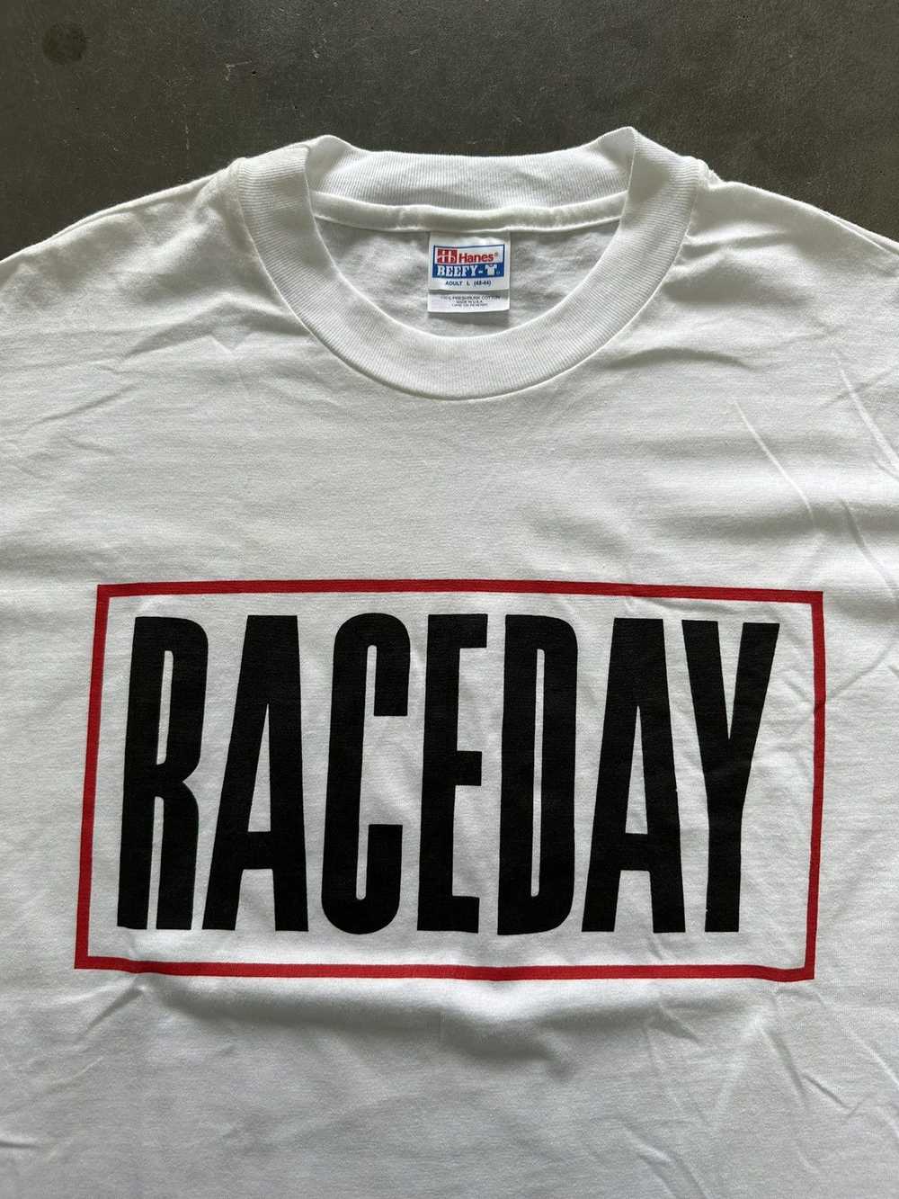 Vintage Vintage "Race Day" Running/Racing Tshirt - image 1