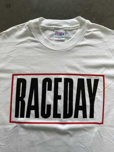 Vintage Vintage "Race Day" Running/Racing Tshirt - image 1