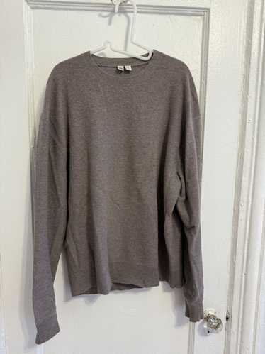 Lemaire × Uniqlo Uniqlo U multicolor beige sweater