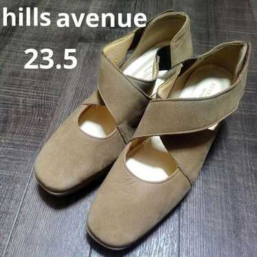 Hills Avenue 23.5 Pumps Genuine Leather Strap Mad… - image 1