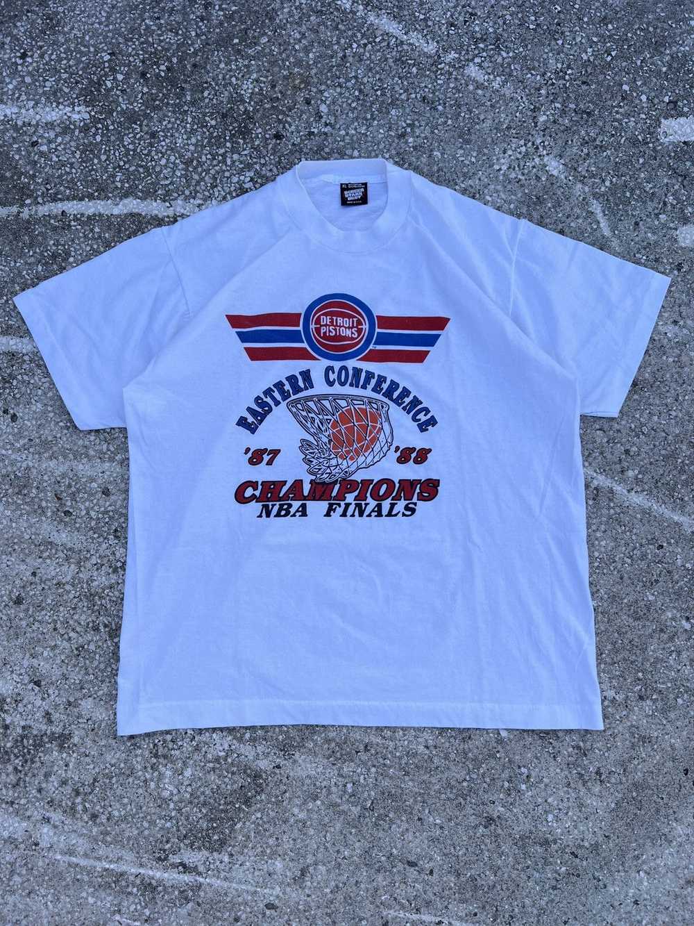 NBA × Screen Stars × Vintage 80s Detroit Pistons … - image 1