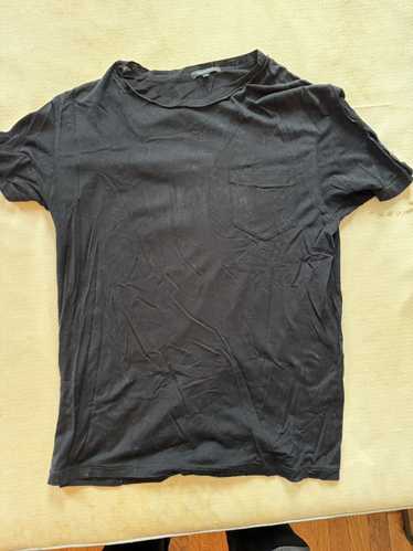 Surface To Air Black lightweight chest pocket t sh