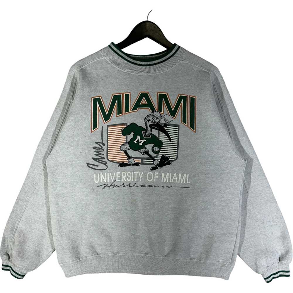 Vintage Vintage University Of Miami Hurricanes Cr… - image 1