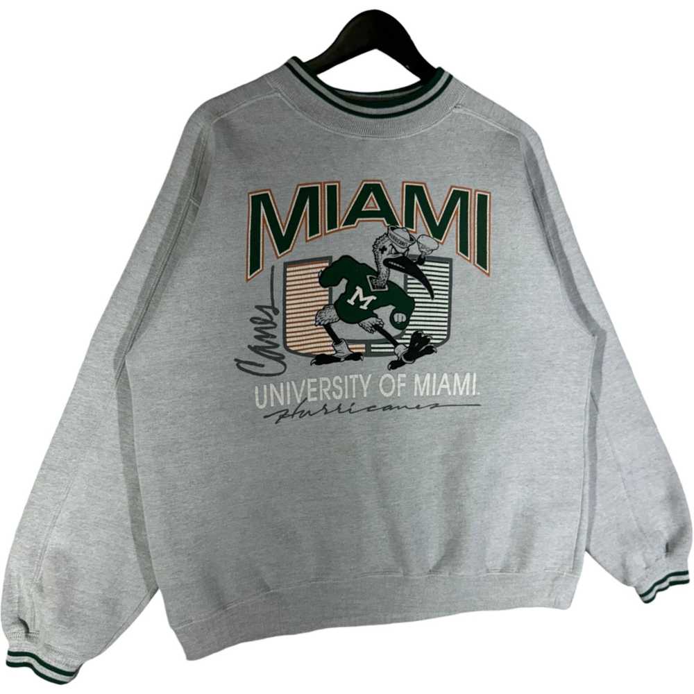 Vintage Vintage University Of Miami Hurricanes Cr… - image 4