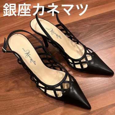 【Like New】GINZA Kanematsu Black High Heels - image 1