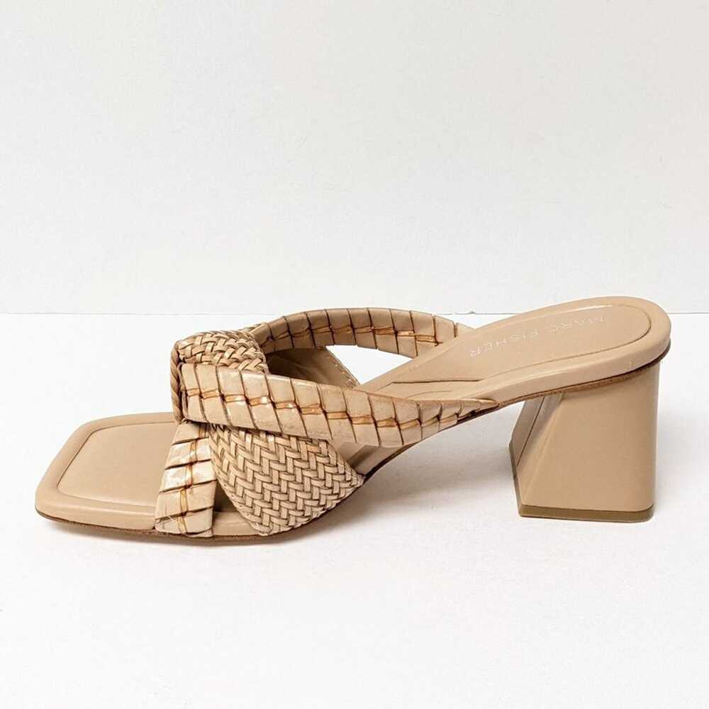 Marc Fisher Macki Heeled Sandals, Natural, Women'… - image 4